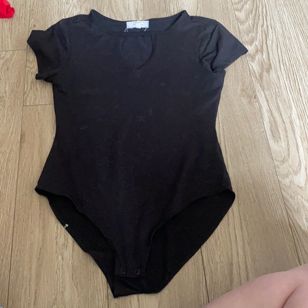 Black medium body suit